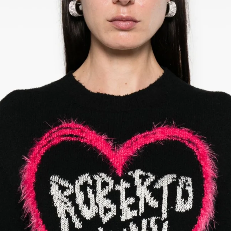 Roberto Cavalli SS24 Sweater Women's Black-4