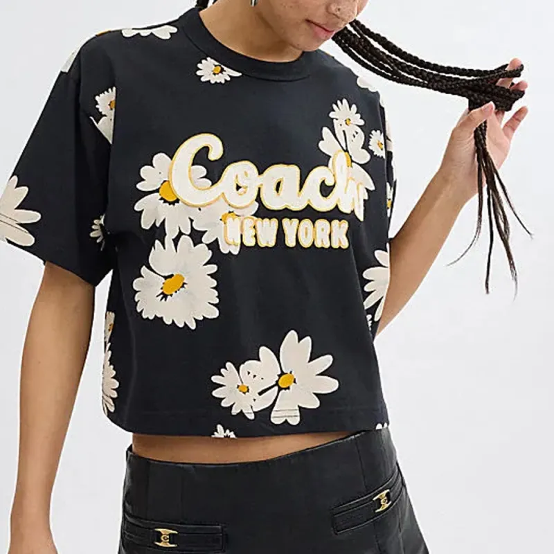COACH SS24 T-Shirt Women's Black-1