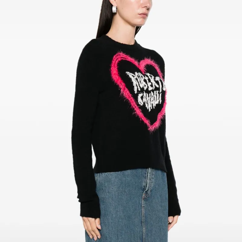 Roberto Cavalli SS24 Sweater Women's Black-3