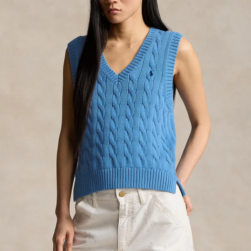 Polo Ralph Lauren SS24 Knitwear Women's Blue-8