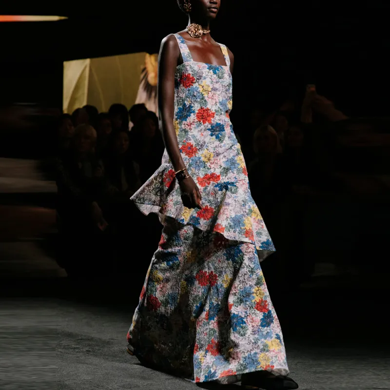 CHANEL 24 New Spring And Summer Arrivals Sleeveless Dress Women's Multicolor-1