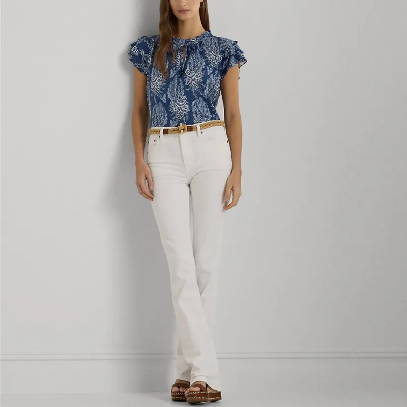 Polo Ralph Lauren SS24 T Shirt Women's Blue-1