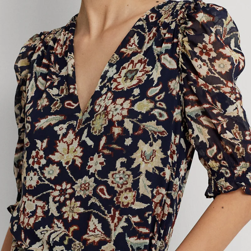 LAUREN RALPH LAUREN SS24 Shirt Women's Dark Blue-3