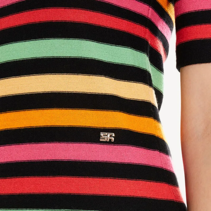 SONIA RYKIEL SS24 Short-Sleeved Dresses Women's Multicolor-4