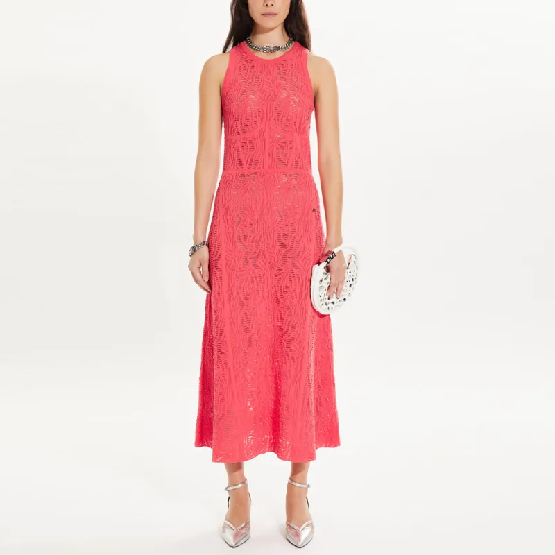 SONIA RYKIEL SS24 Sleeveless Dress Women's Red-3