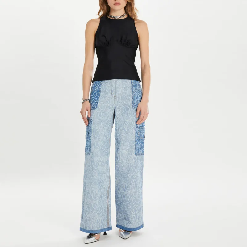 Sonia Rykiel Bustier detail Open back Tank Top-2