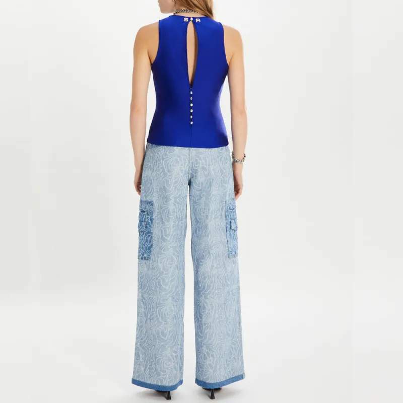 SONIA RYKIEL SS24 Knitwear Women's Blue-5