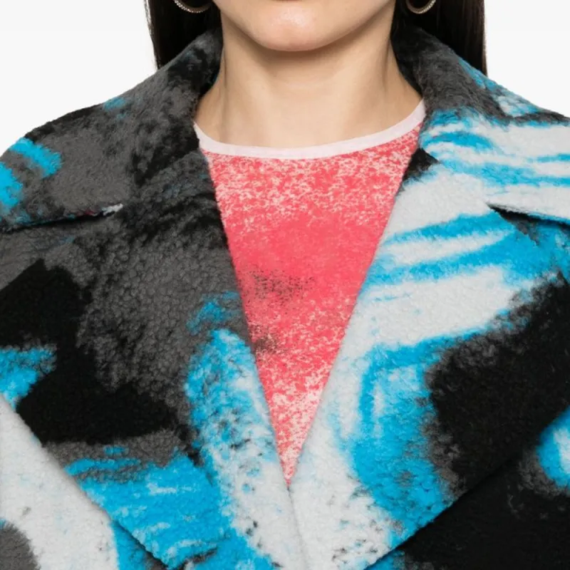 DVF Diane Von Furstenberg Ruthina Fleece Jacket-3