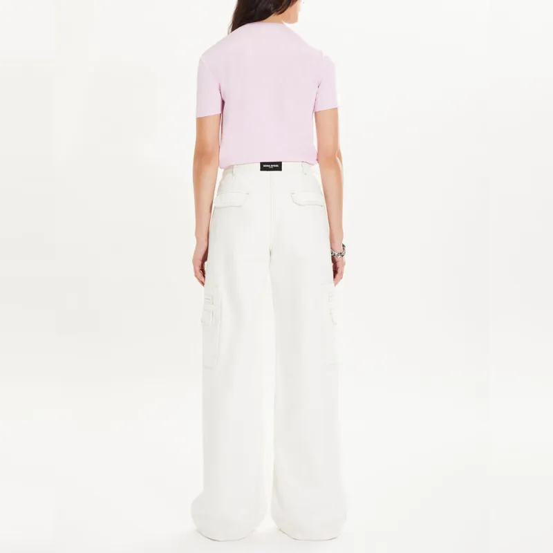 SONIA RYKIEL SS24 Casual Pants Women's White-3