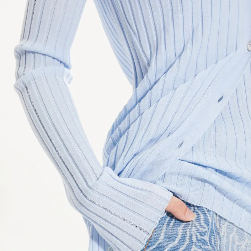 SONIA RYKIEL SS24 Knitwear Women's Blue-4