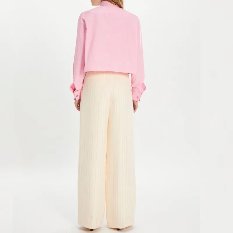 SONIA RYKIEL SS24 Casual Pants Women's Beige-3