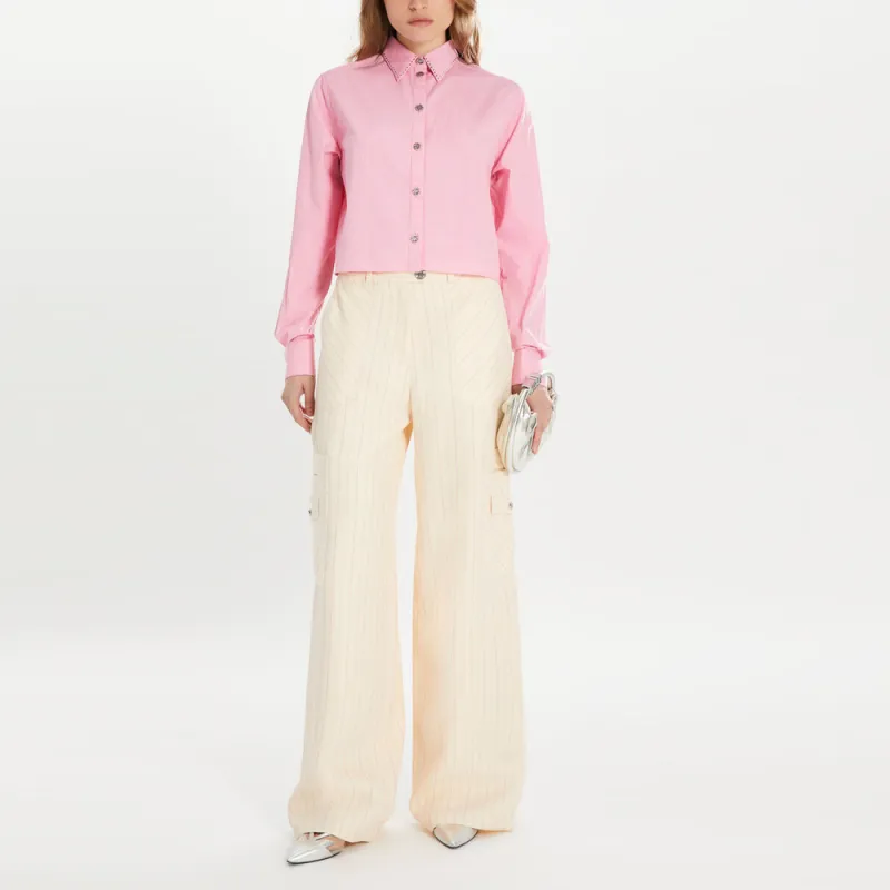 SONIA RYKIEL SS24 Casual Pants Women's Beige-2