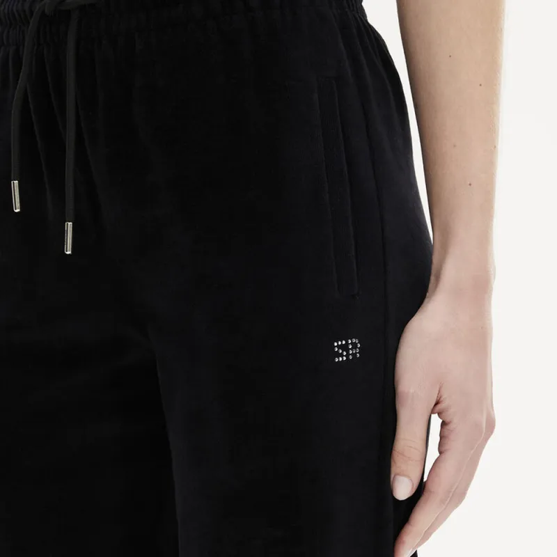 Sonia Rykiel Drawstring Velvet Track Pants-5