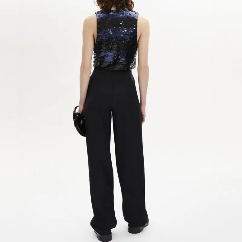 SONIA RYKIEL SS24 Casual Pants Women's Black-3