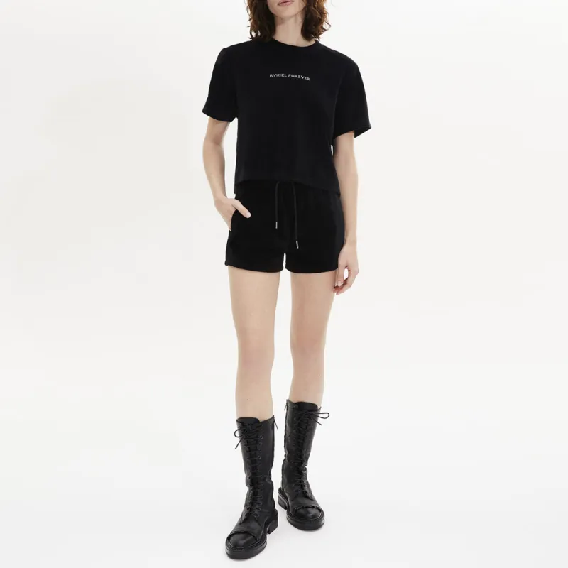 Sonia Rykiel Velvet Shorts-2