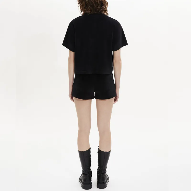 Sonia Rykiel Velvet Shorts-5