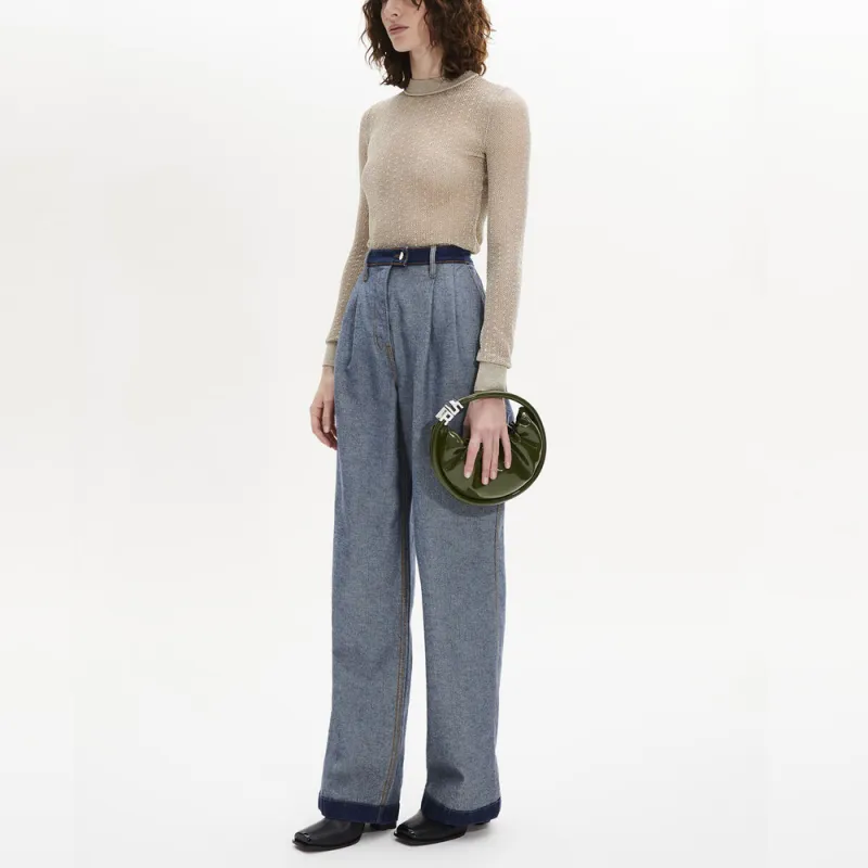 Sonia Rykiel High rise Upside down Straight leg Jeans-2