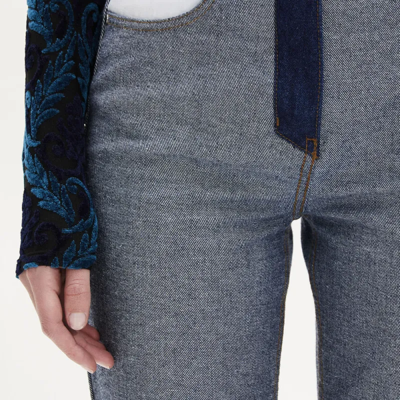 SONIA RYKIEL SS24 Jeans Women's Blue-5