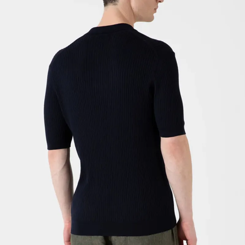 SUNSPEL SS24 Polo Shirt Men's Navy-2