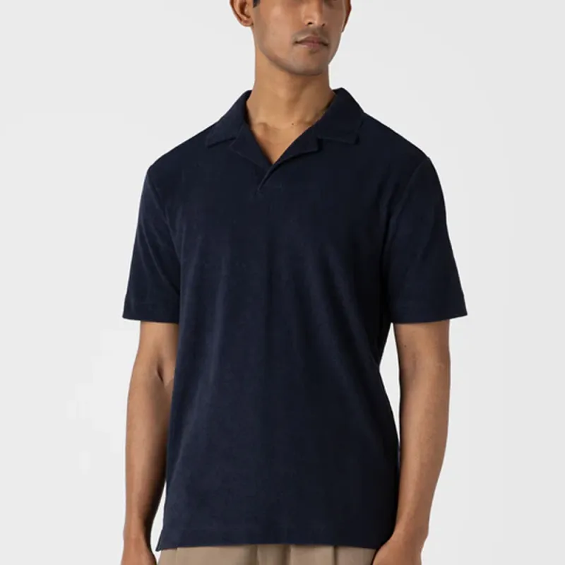 SUNSPEL SS24 Polo Shirt Men's Dark Blue-1
