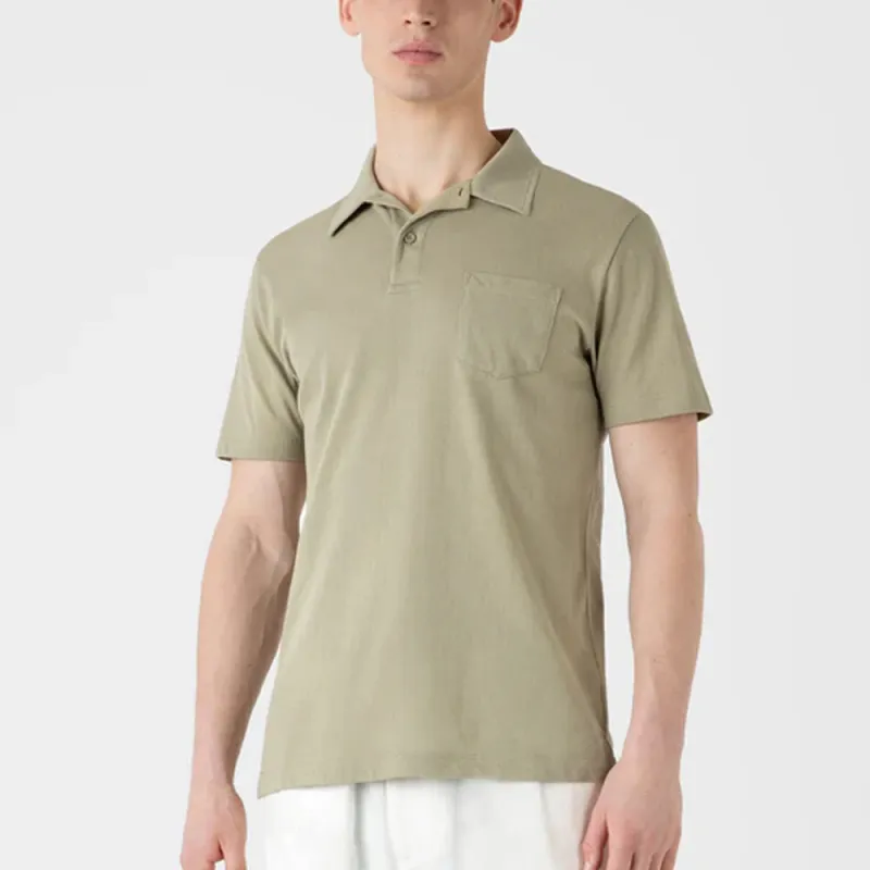 SUNSPEL SS24 Polo Shirt Men's Light Green-1