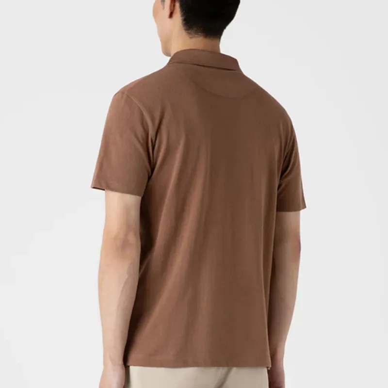 SUNSPEL Riviera Mesh Polo Shirt-1