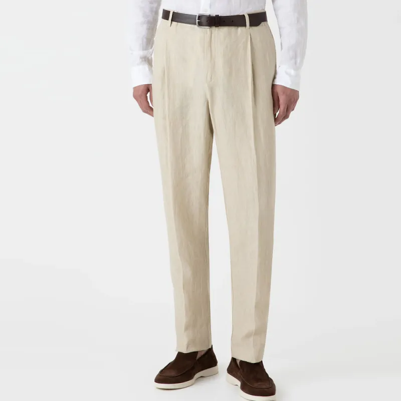 SUNSPEL SS24 Casual Pants Men's Khaki-2