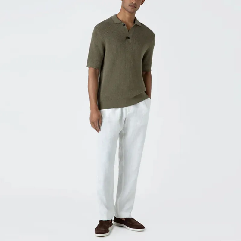 SUNSPEL SS24 Casual Pants Men's White-1