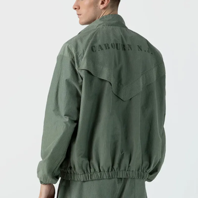 SUNSPEL Pinstripe Cotton blend Jacket-3