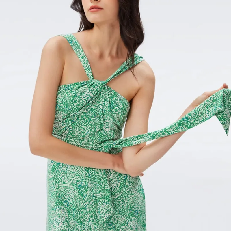 DVF Diane Von Furstenberg Jumpsuit Women's Green-5