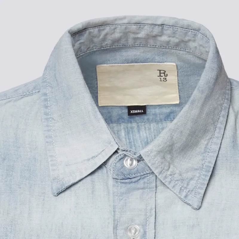 R13 Shirts Women's Blue-4