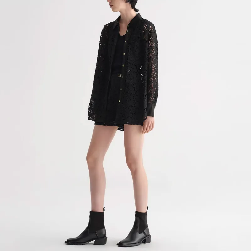 KARL LAGERFELD Shirt Women's Black-3