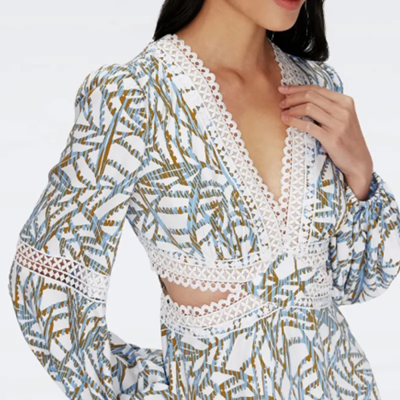 DVF Diane Von Furstenberg Kimmie Midi Dress-6