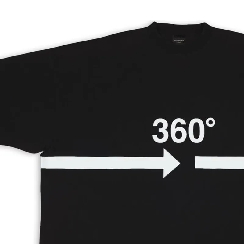 Balenciaga 360 Tubular Oversized T shirt-4