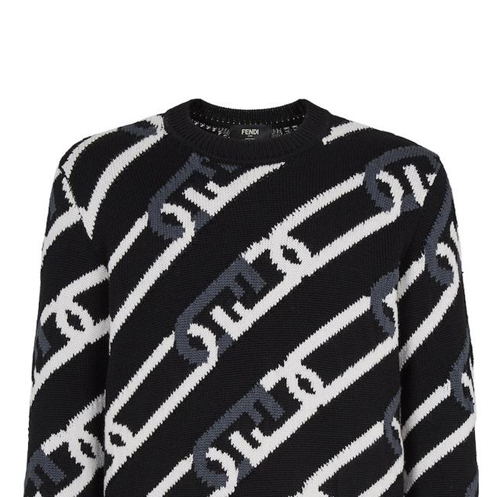 FENDI Sweaters Men Black - Cheap Rcj Jordan Outlet