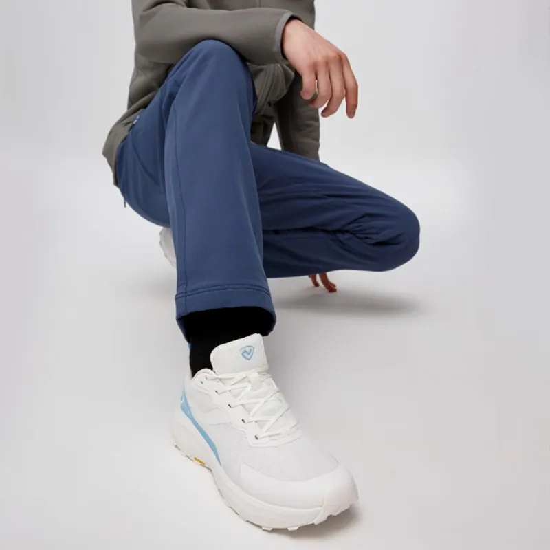 NORTHLAND PROFESSIONAL Slip Resistant Breathable Lightweight Low Top Casual Shoes Unisex Star White-9
