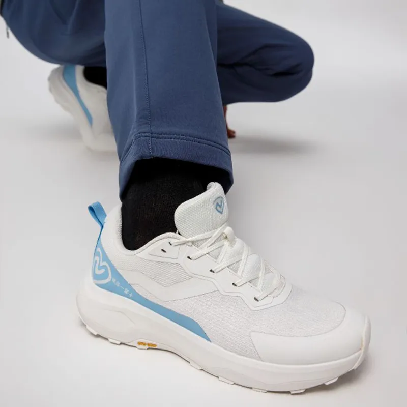 NORTHLAND PROFESSIONAL Slip Resistant Breathable Lightweight Low Top Casual Shoes Unisex Star White-10