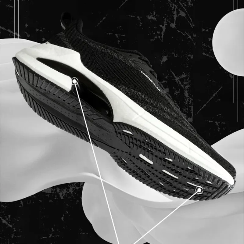 SAIQI Low Top Supercritical Running Shoes Men's Pearl White-10