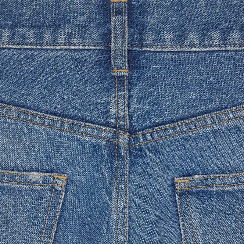 CELINE SS22 Denim Shorts Women's Blue-3