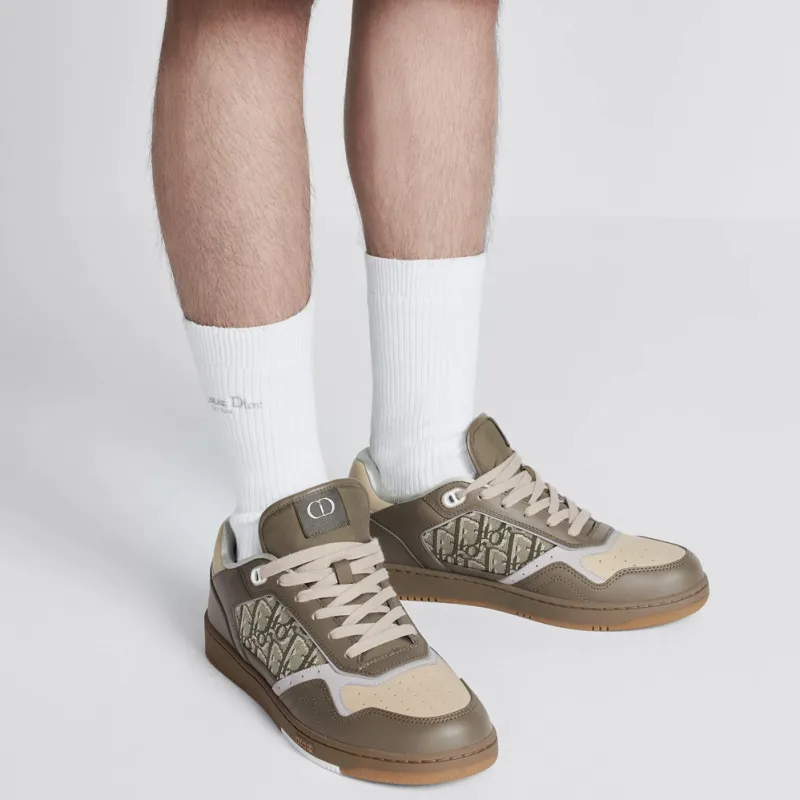 DIOR FW22 Mid Calf Socks Men's 1 Pack White-2