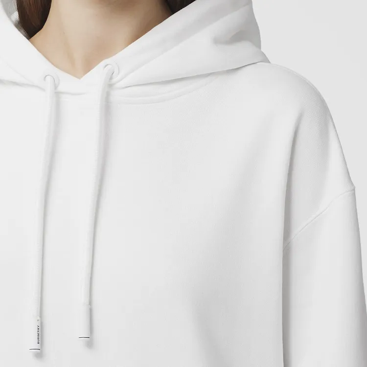 Burberry Coordinates Print Oversized Hoodie 'White'-5
