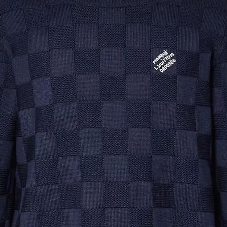 LOUIS VUITTON SS24 Sweater Men's Blue-7