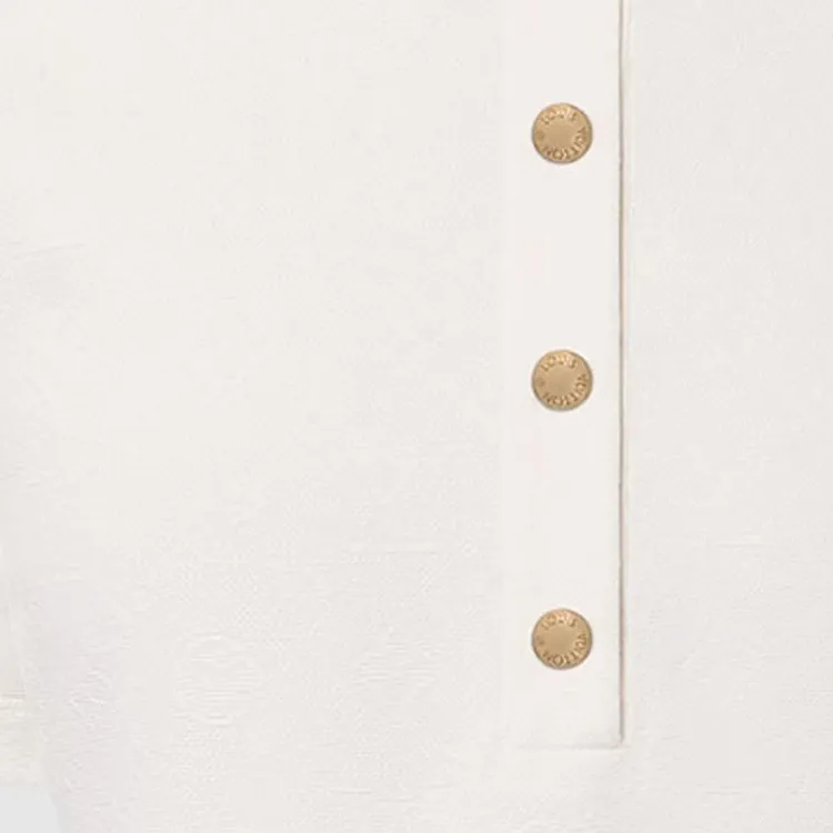 LOUIS VUITTON 1AFYSN Monogram Piqué Polo Top-5