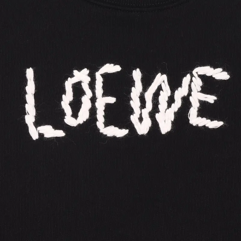 LOEWE Sweatshirts Men Black-5