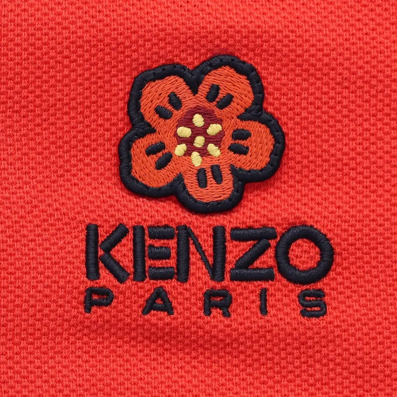 KENZO x Nigo Boke Flower Series FW23 Polo Shirt Unisex Red-6