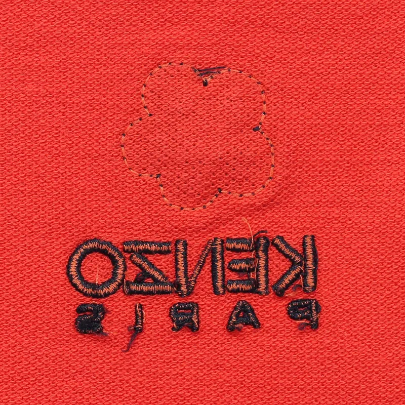 KENZO x Nigo Boke Flower Series FW23 Polo Shirt Unisex Red-7