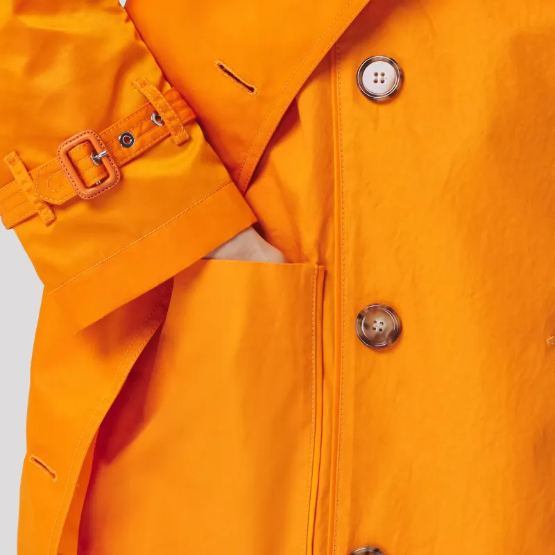 Burberry SS21 Trench Coat Women's Orange-5