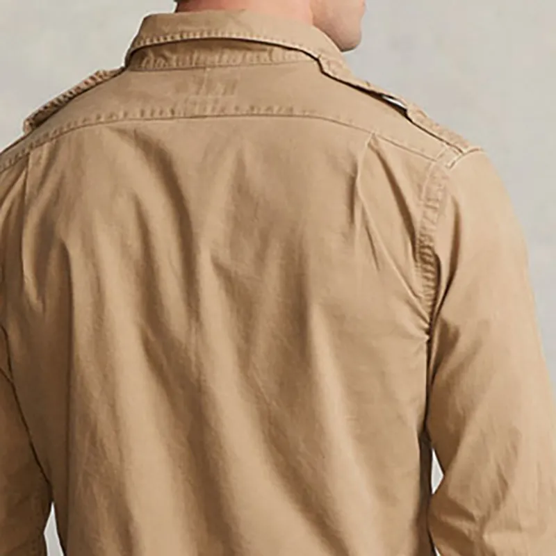 Polo Ralph Lauren SS22 Shirt Men's Khaki-5