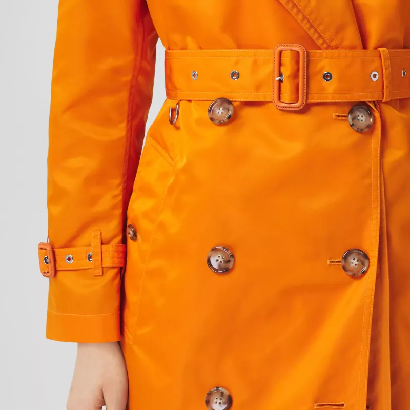 Burberry SS21 Trench Coat Women's Orange-6