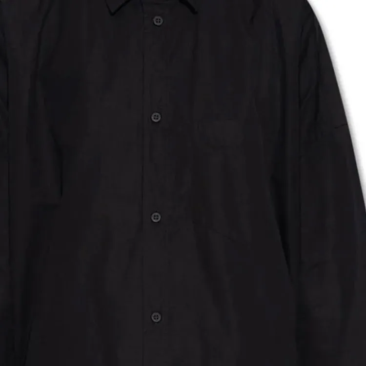 Balenciaga Back Logo Printed Buttoned Shirt-4